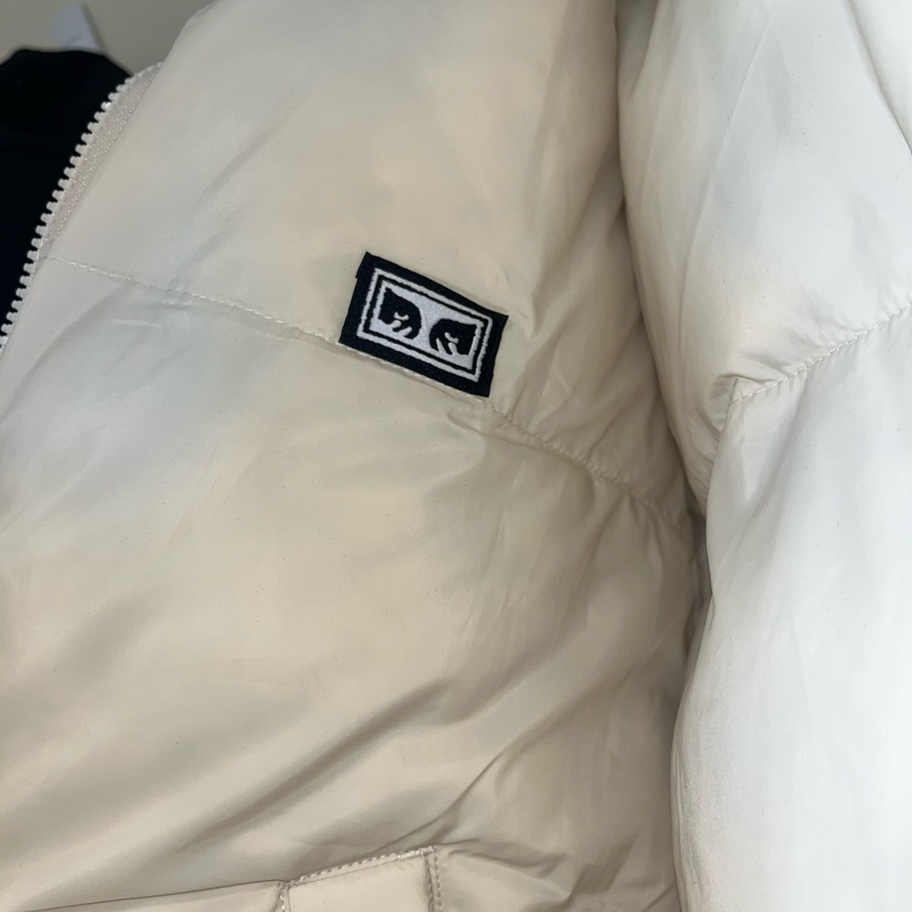 Obey rachel reversible puffer jacket RARE NWOT - Picture 7 of 11